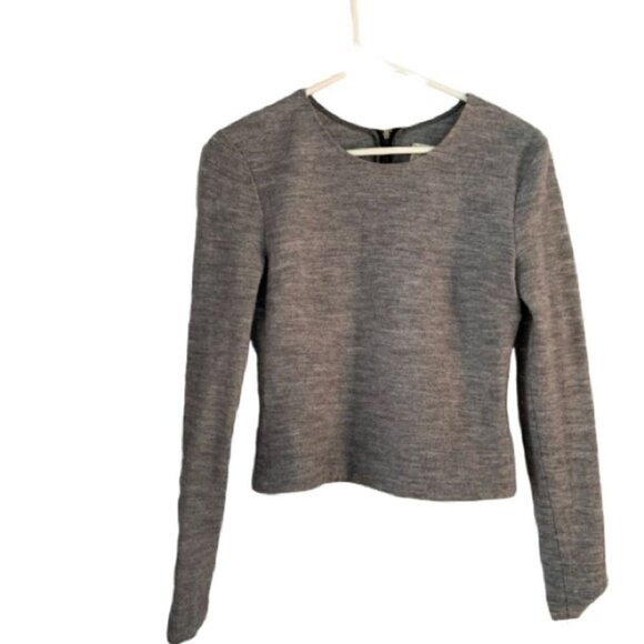 L’AGENCE for Intermix Gray Wool Long Sleeve - Picture 1 of 8